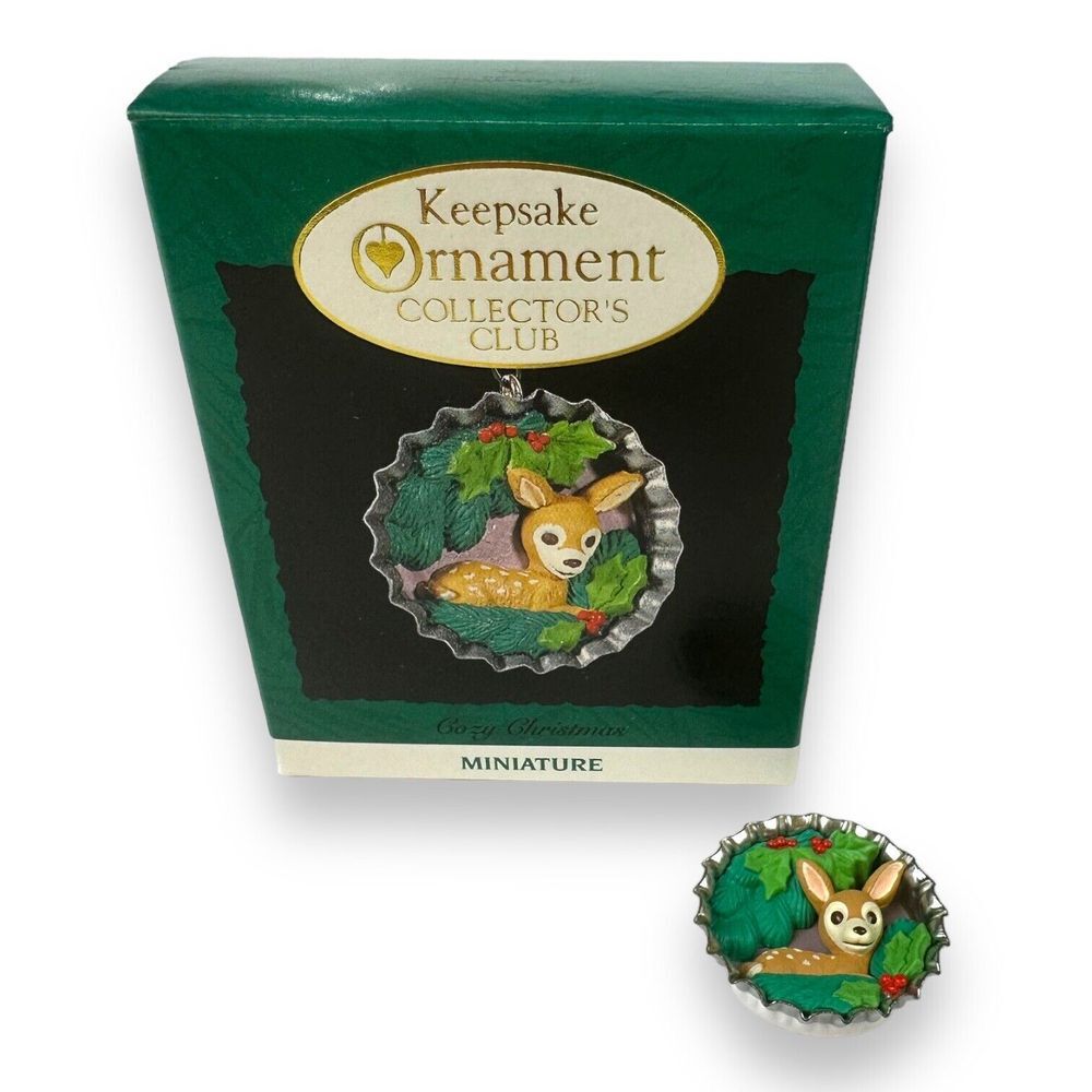 Hallmark Keepsake Ornament Collector's Club Bundle of 6 1993-1997 VINTAGE EUC - Picture 4 of 8